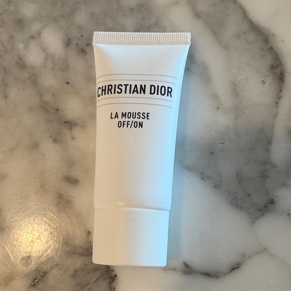 Dior White La Mousse Off/On Gentle Cleanser Tube